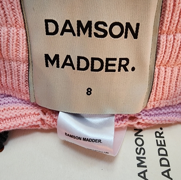 Damson Madder Boot Cut Clemence Pants in Pink Size 6 New With Tags - Picture 8 of 10